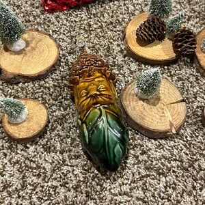 🌲Woodland Christmas Ornament + Mini Wood Trees🌲